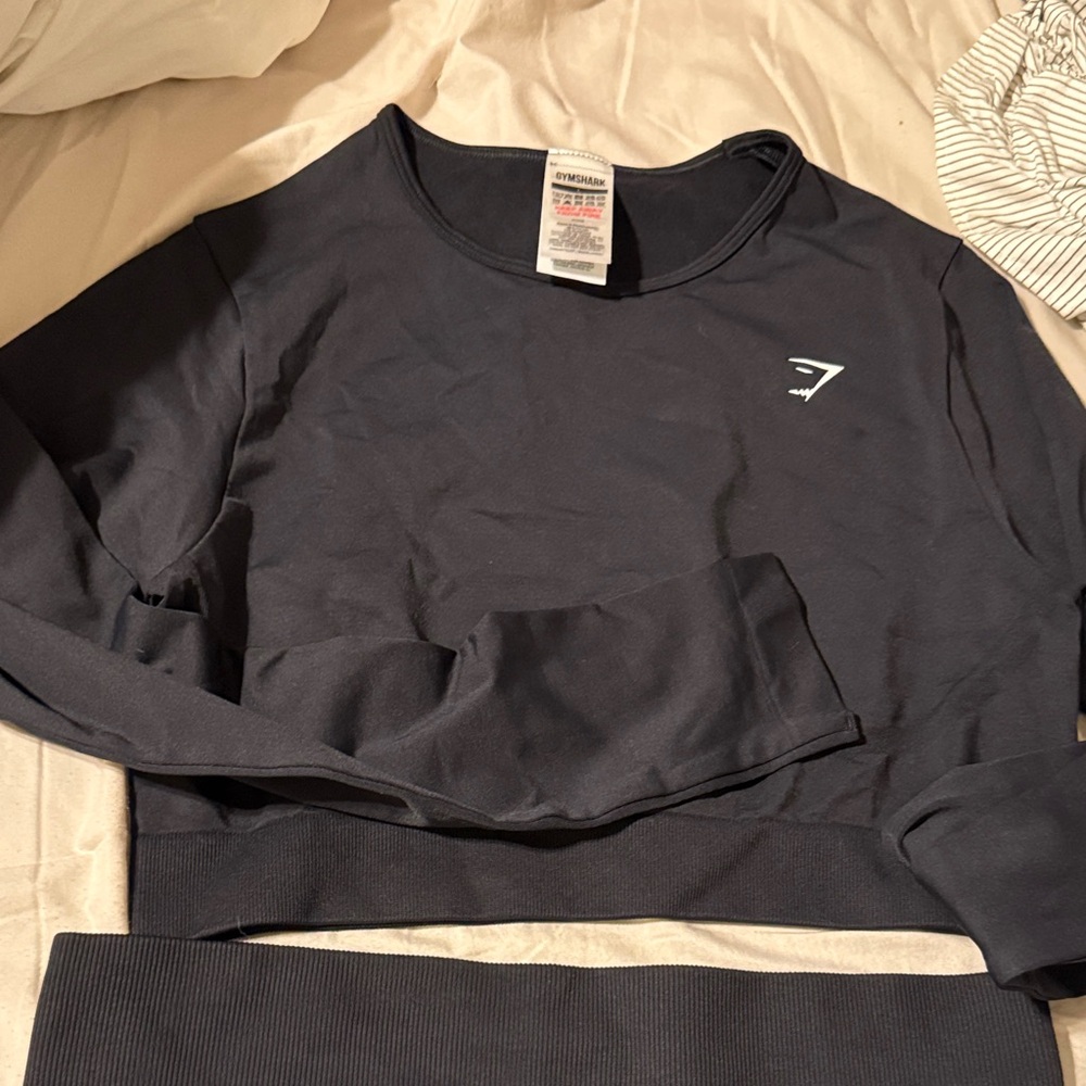 Gymshark set Black Athletic Set with Logo size L - Picture 4 of 4